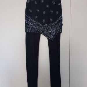 Rare Allsaints Raffi Bandana leggings Small